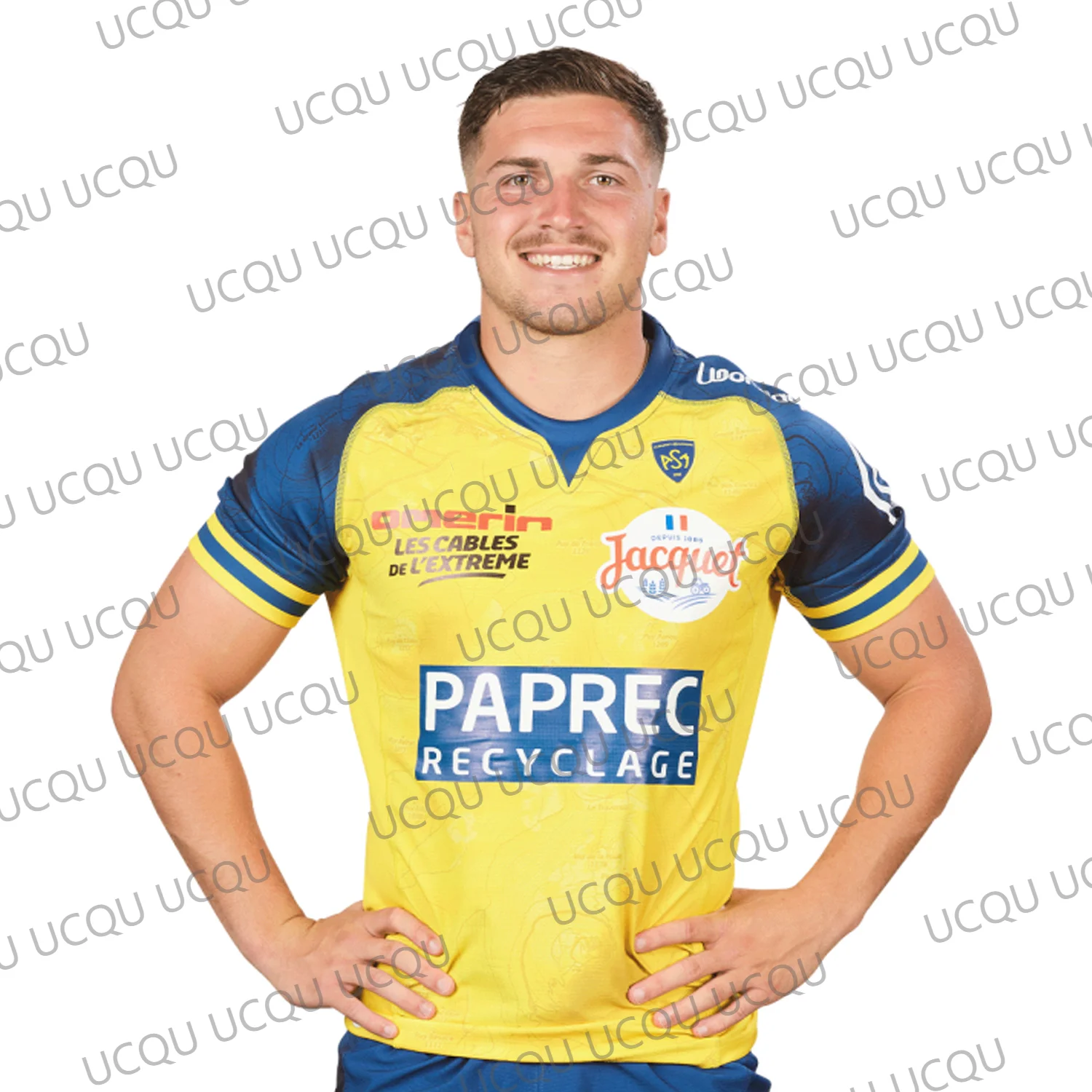 2024 New Arriavl France TOP 14 Rugly Jersey 24-25 Game Jersey Oversized Clermont  Football Short Sleeve Tops