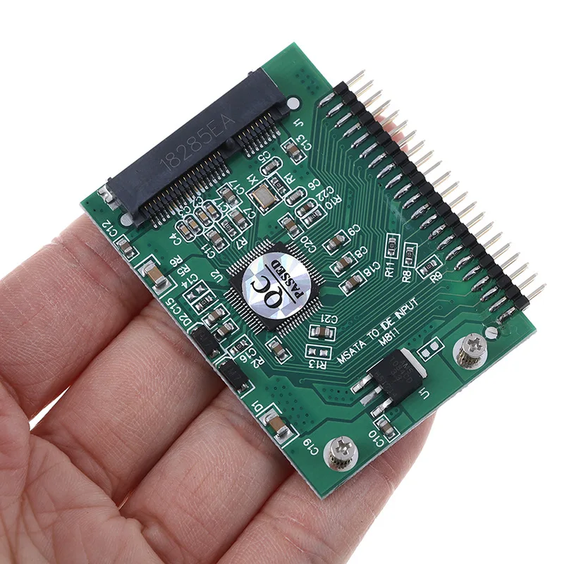mSATA zu IDE Konverter Riser Board 44Pin Solid State Disk MINI PCI-E MSATA SSD zu 1,8 zoll 3,3 V IDE/ 2,5 zoll 5 V IDE Adapter Karte