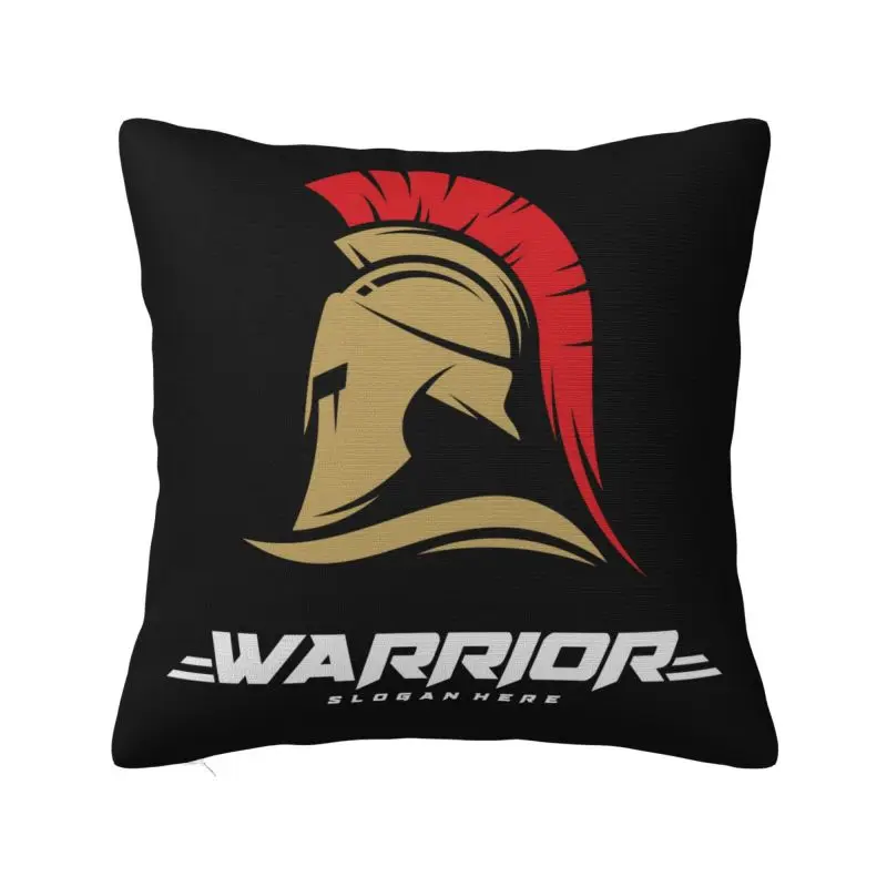 Sparta Spirit Spartan Warrior Cushion Cover Velvet Cute Pillow Cases Home Decor