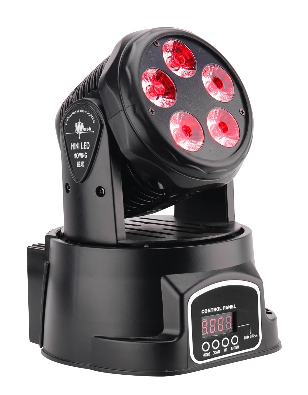 Professional Dj Equipment 6in1 RGBWA UV 5x18W Led Dj Wash Moving Head