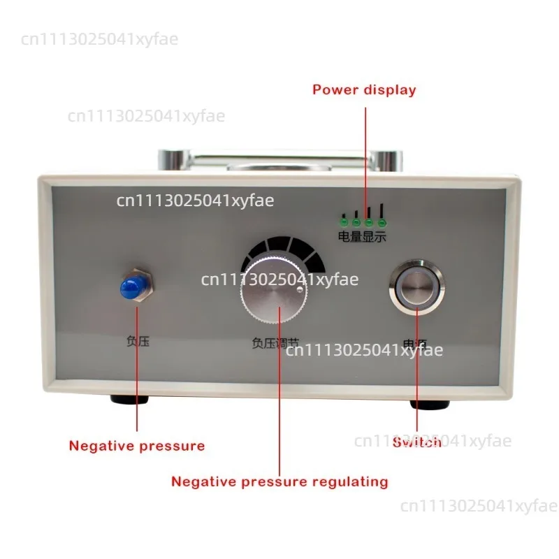 AC100-240V Oil-Free Mini Diaphragm Suction Equipment Adjustable Negative Pressure -80KPA 10L/MIN Flow