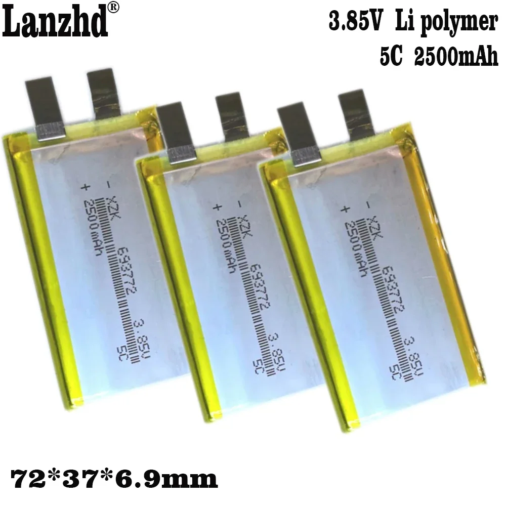 1-10szt 693772 703773   Zamiennik litowo-polimerowy DIY 3S 11.4V ogniwo akumulatorowe do DJI Mavic Pro RC Drone DJI Mavic Air Flight