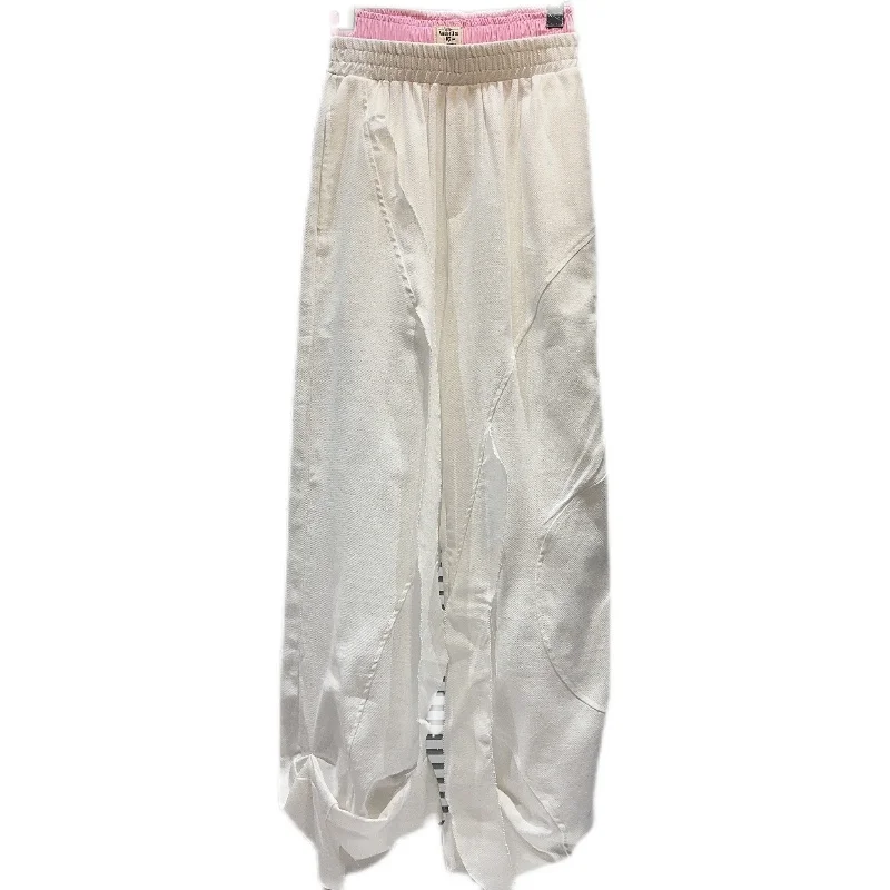 スポーツストレートレッグカジュアルパンツ カラーブロウ ウエストデザイン ストリートトレンド レディース 秋新作 スレ コットンブレンド 快適なトラウ...