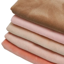 50x50cm/150x50cm 1mm Plush Crystal Velvet Fabric For Special Skin Color Fabric Crystal Super Soft Short Plush DIY Handmade Cloth