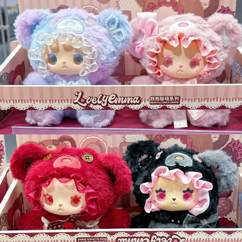 جميل إيما الدب التحالف سلسلة صندوق أعمى لطيف إيما الفينيل دمية صندوق الغموض الدب مفاجأة حقيبة عمل أرقام أفخم قلادة اللعب