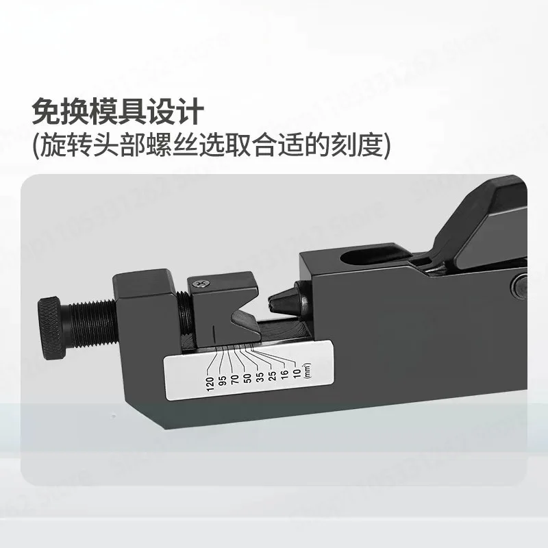 MechanicalCrimpingPliers KH-150 Manual Point Crimping Pliers Cold-pressed Copper-aluminum OT SC Terminal Pliers Hydraulic Pliers