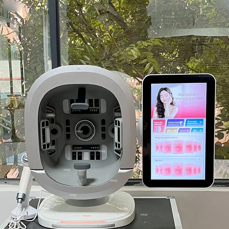 3d Face Skin Analysis Machine Small Portable K33 Skin Analyzer 36 Million Skin Analysis Machine