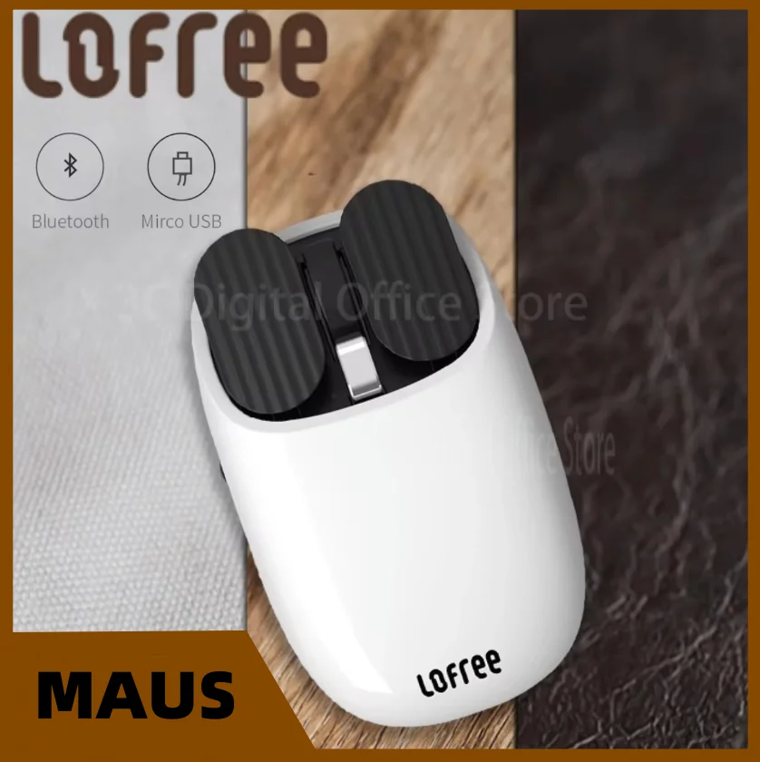 

Lofree Maus Wireless Bluetooth Mouse Chargeable Mouse Girls Good-Looking Office Gaming Mousee Potato Chip Mouse Laptop Ipad Mous