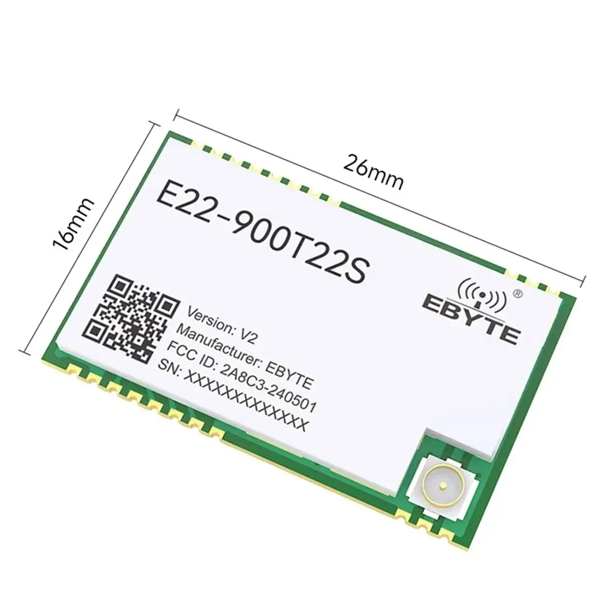 A60P  E22-900T22S 915MHz Lora Wireless Module 22dbm UART SMD Transmitter and Receiver RSSI Net Working Transceiver