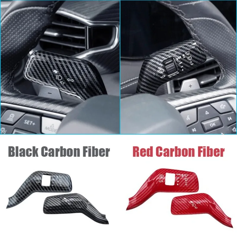 Capa de Acabamento para Interruptor de Controle de Faróis e Interruptor de Limpador de Para-brisa para Carros LHD Ford Mustang 2015-2025 - Acessórios 