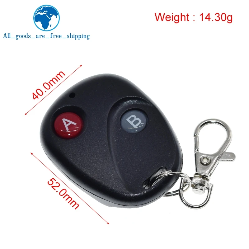 433 ميجا هرتز اللاسلكية التحكم عن بعد التبديل AC110V 220 فولت 10A 1CH وحدة التتابع استقبال ON OFF التحكم عن بعد لأضواء Led لمبة DIY بها بنفسك #6