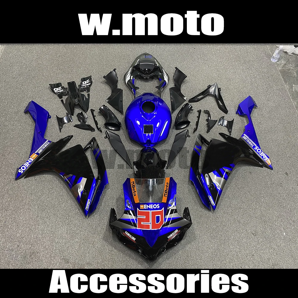 

Motorcycle Fairing Kit ABS Plastic Injection Body Bodykits Accessories For Yamaha R1 YZFR1 2007 2008 Full Fairings Black Cover