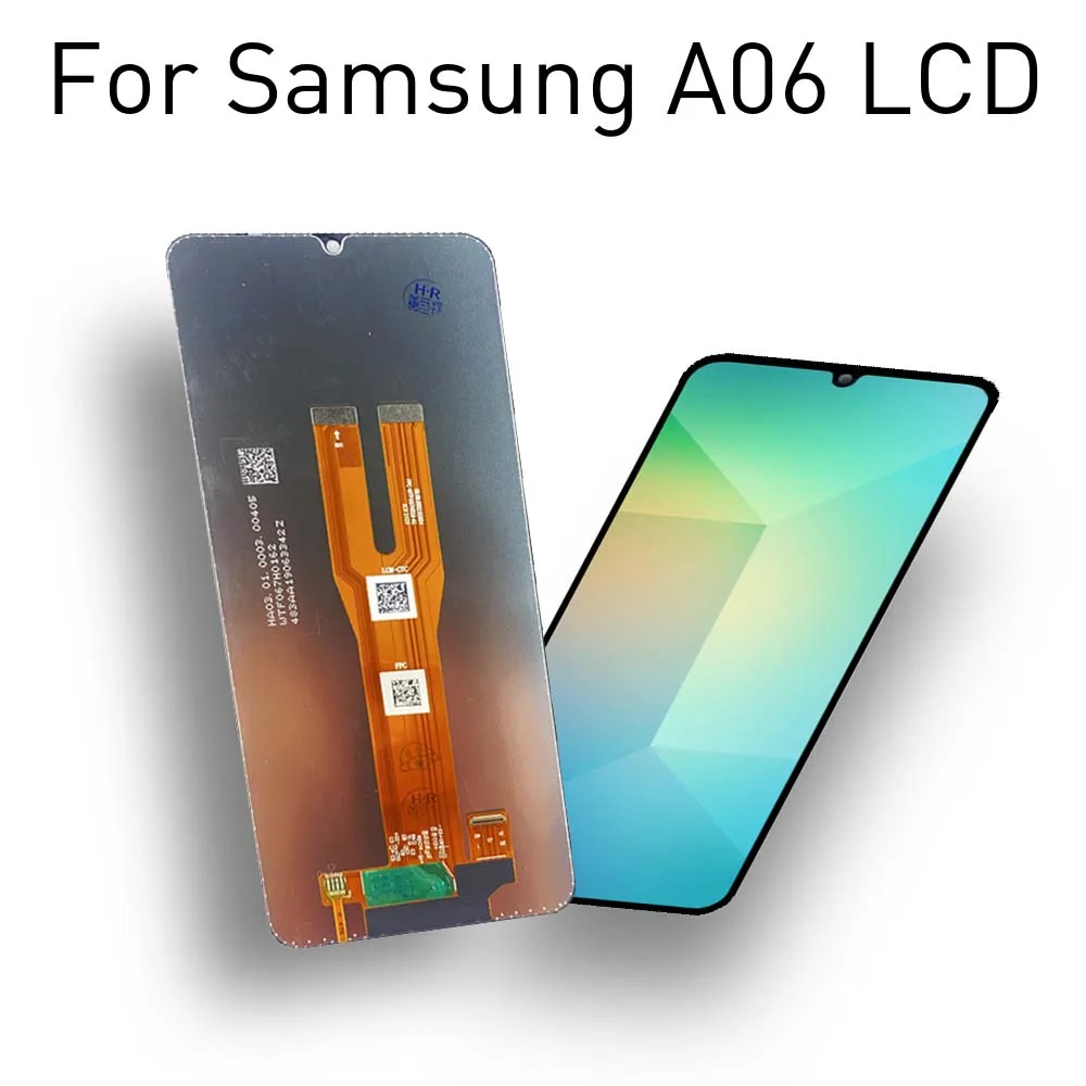 6.7'' LCD Display Touch Screen Digitizer For Samsung A06 4G SM-A065F A065M Replacement repair Screen for Samsung a06 Assembly