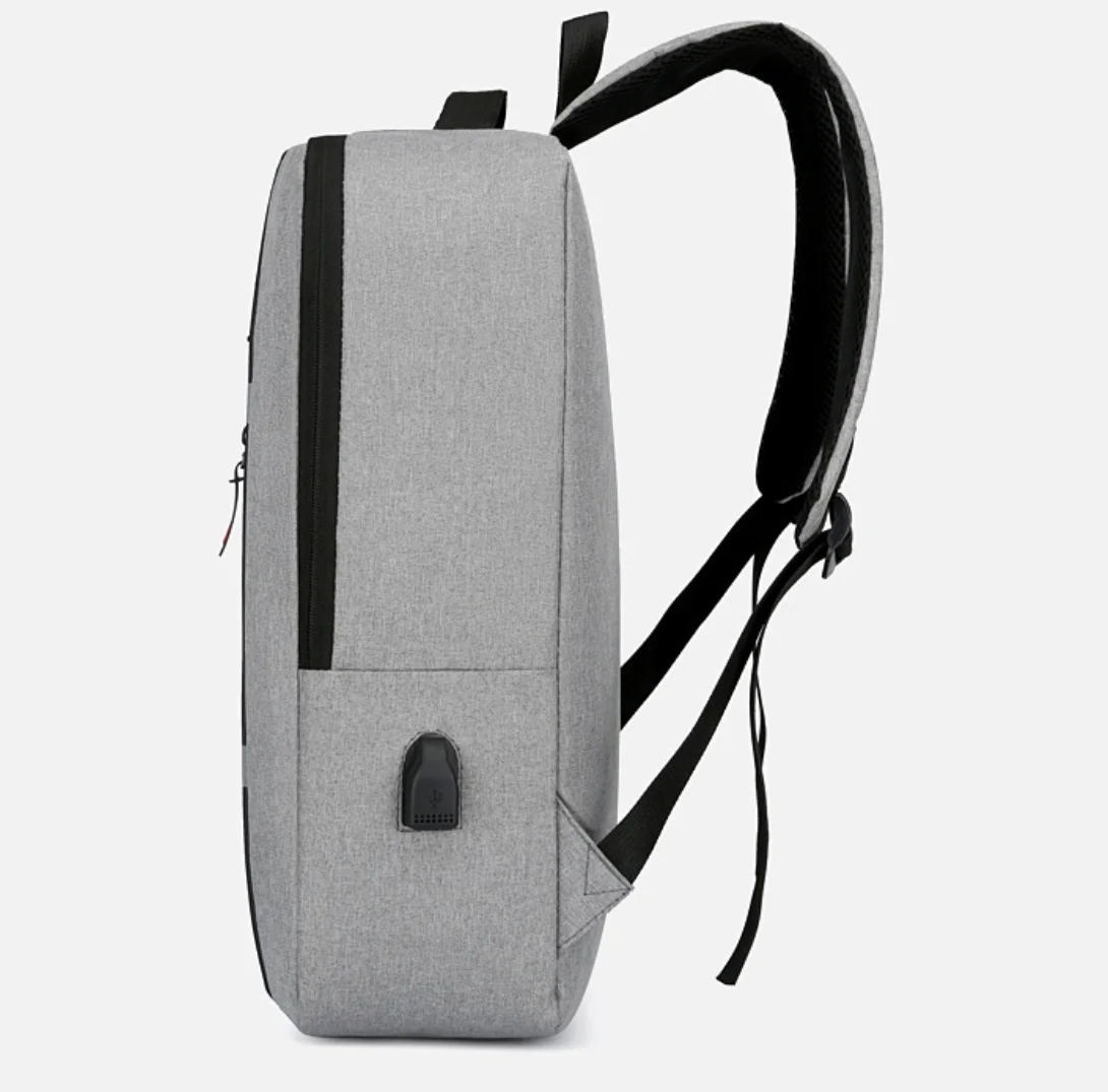 Business-Rucksack für Mann Laptop-Rucksack große Kapazität Rucksack USB-Port-Tasche Oxford verschleiß feste wasserdichte Reisetasche