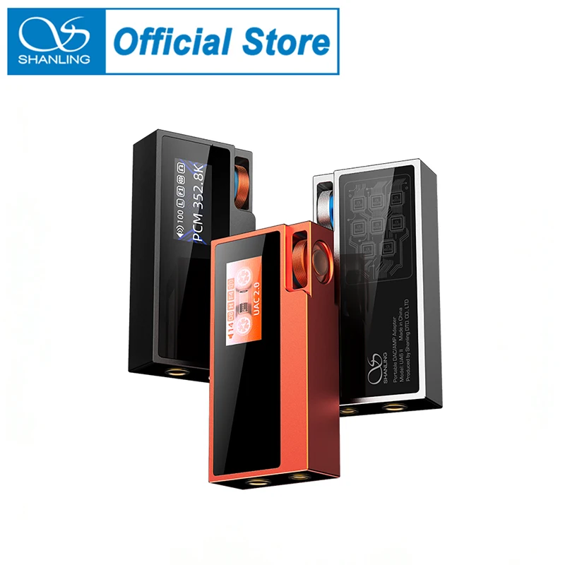 SHANLING UA6 II USB DACアンプ ブラックオレンジ 特別割引