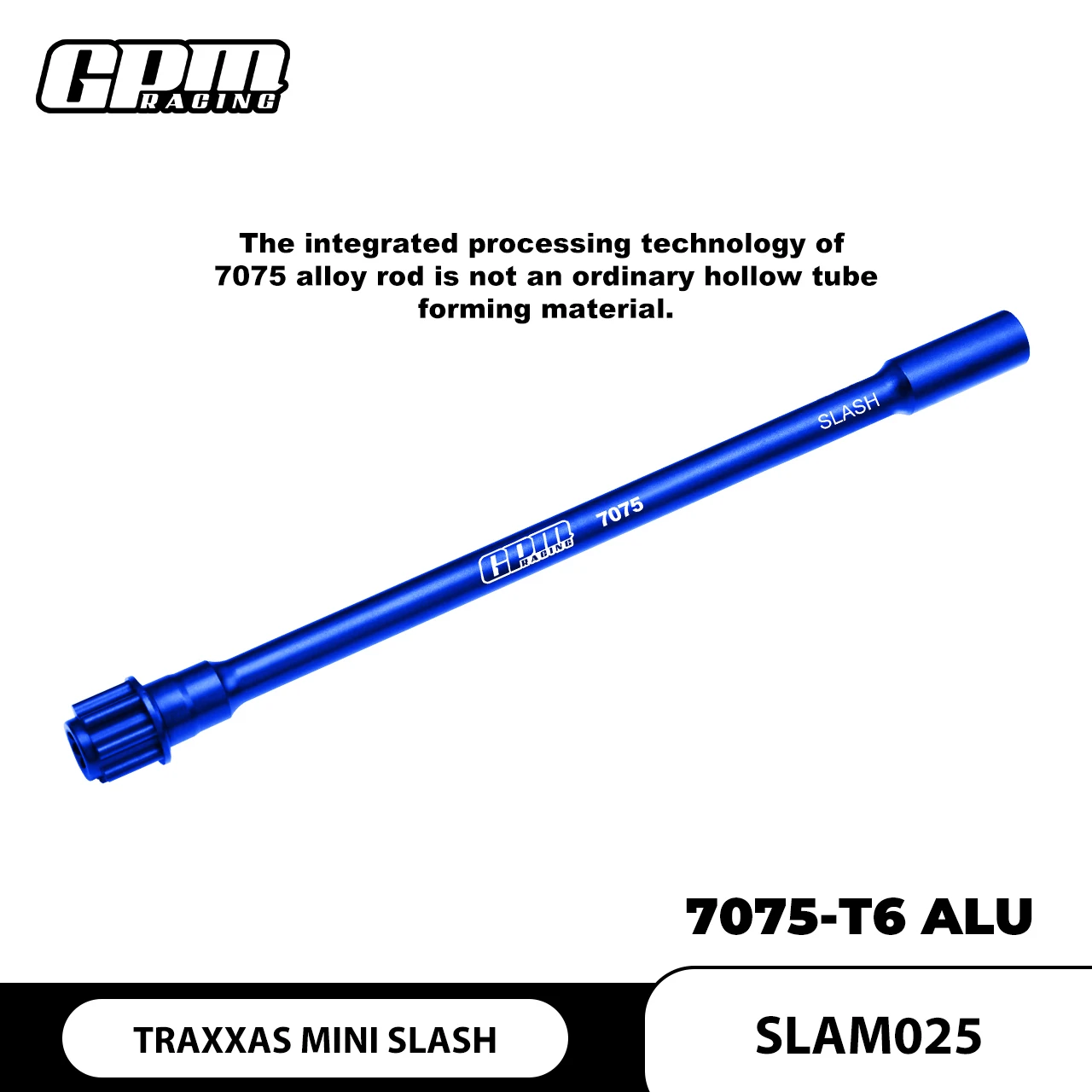عمود محرك مركزي من السبائك GPM 7075 لـ TRAXXAS MINI SLASH 4X4-108164-1