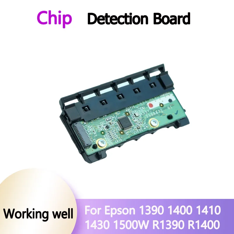 Ink cartridge chip detection board for Epson 1390 1400 1410 1430 1500W R1390 R1400 R1410 Chip Connector CSIC