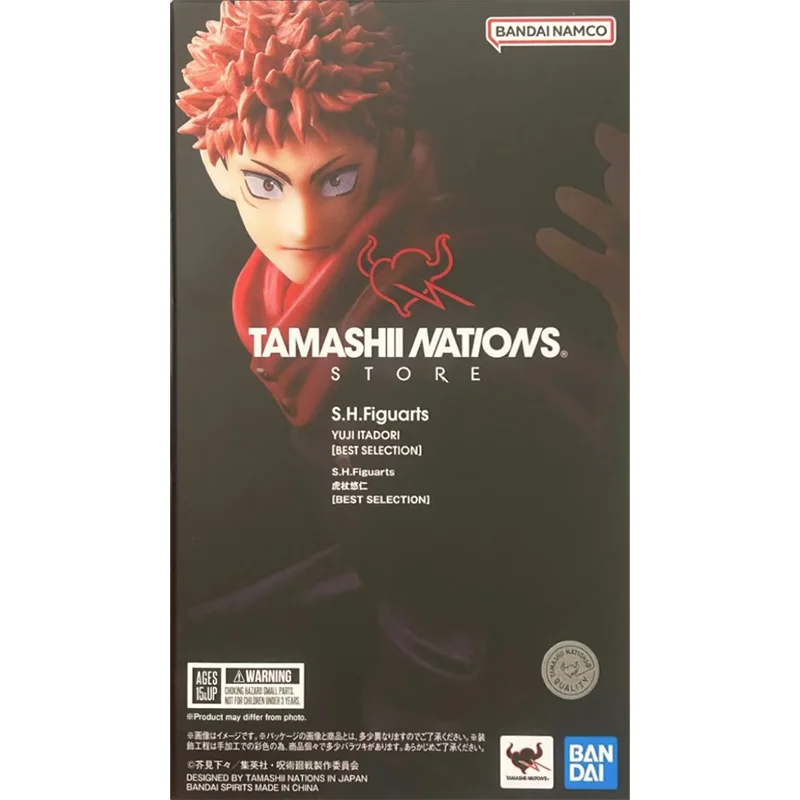 100% In Stock Original BANDAI S.H.Figuarts Yuji Itadori BEST SELECTION Anime Action Collection Figures Model Toys