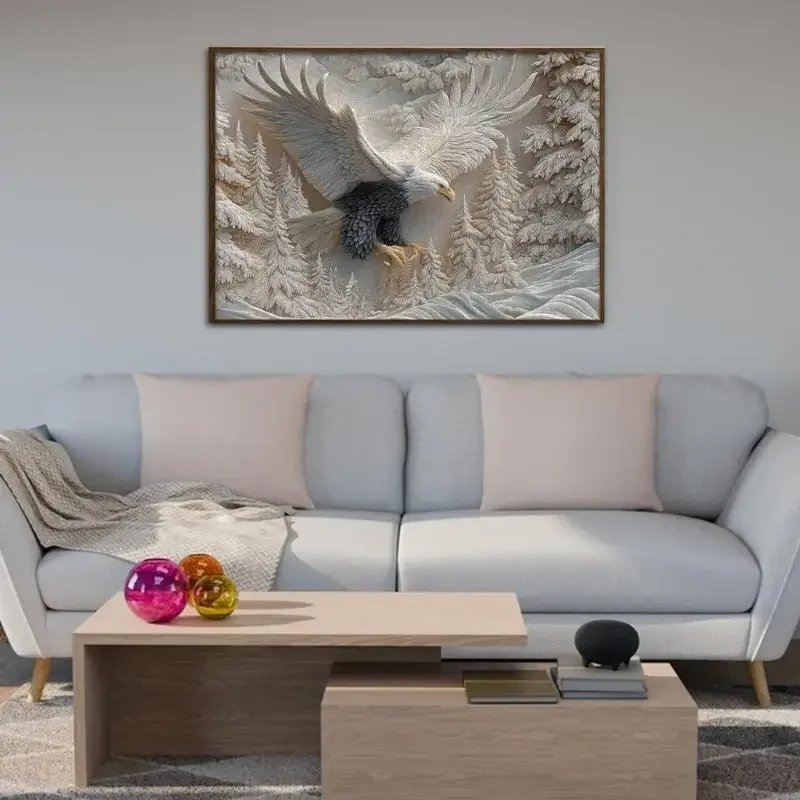 

Тематические пазлы дикой природы, 1000 шт., головоломки, величественные парящие в резных лесных сценах, головоломки, украшения