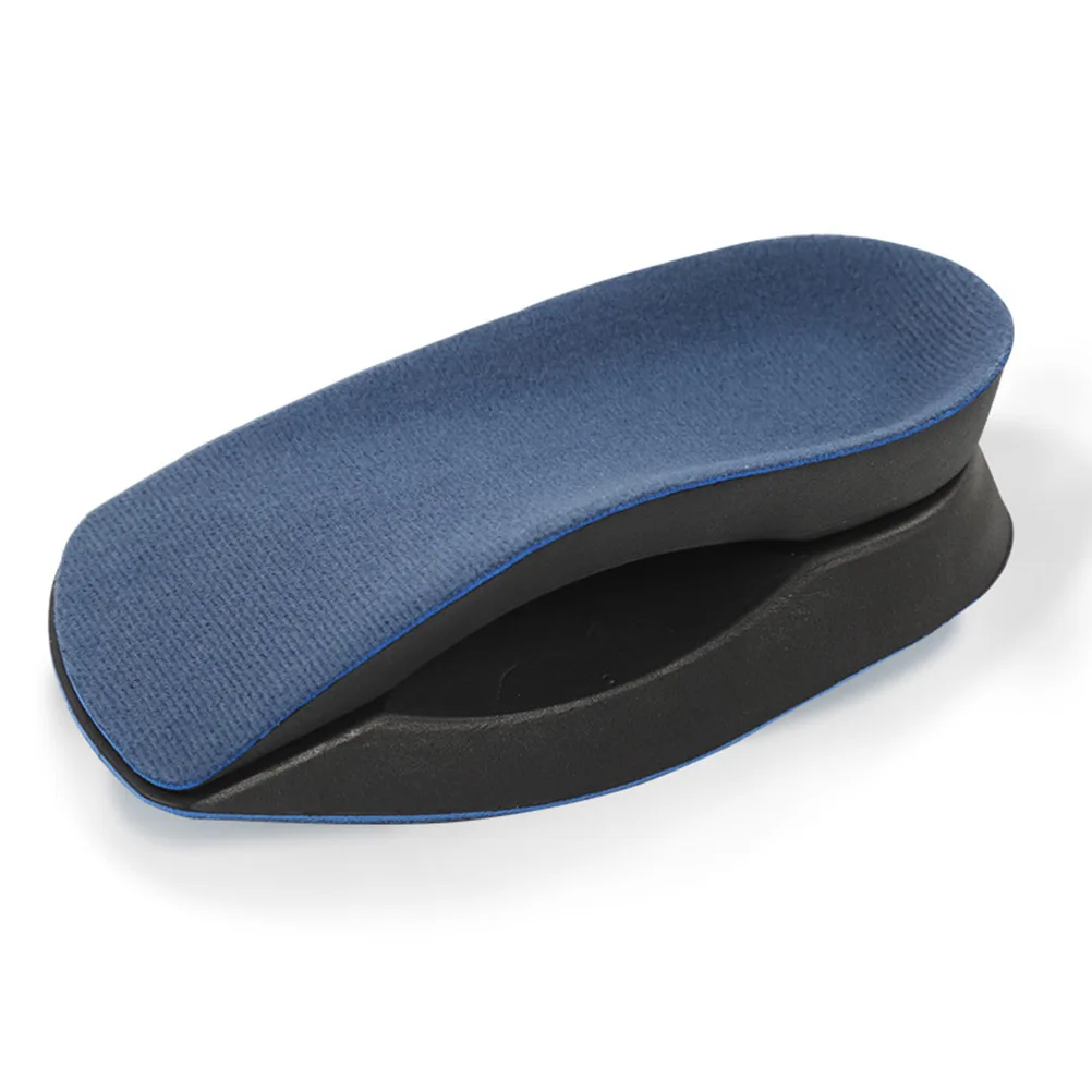 

1Pair Arch Support Orthotic Insoles for Flat Feet Plantar Fasciitis Heel Cushion Eva Size Xl Blue Black Cushion Arch Support