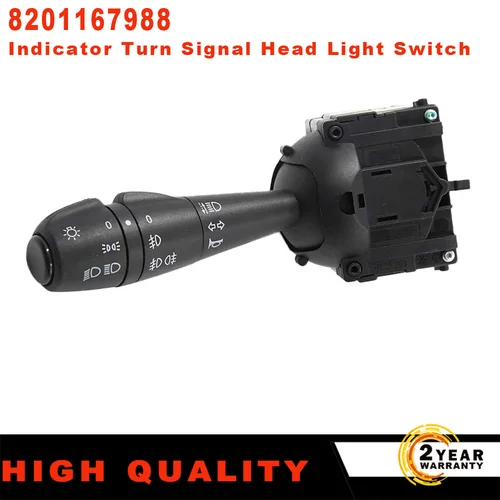Nueva columna de dirección luz indicadora unidad de tallo faro antiniebla interruptor para Dacia Logan Lodgy Sandero Dorker Renault 8201167988