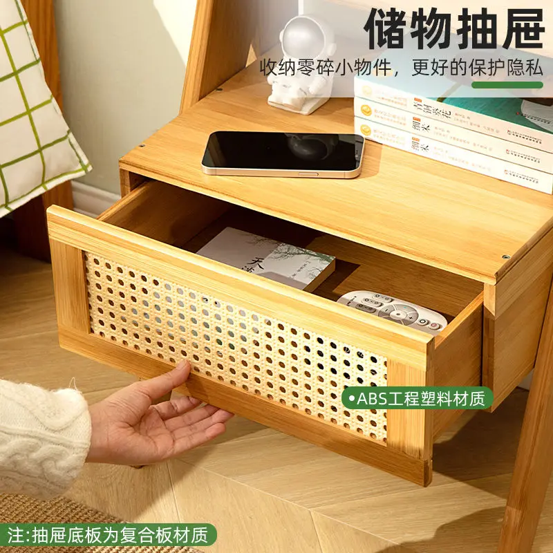 Bedside Cabinet Modern Simple High-grade Sense Lockers Bedroom Shelves Nightstands Furniture Mesas De Noche Small Cabinet Ins