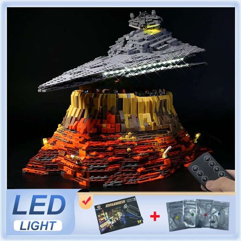 DIY RC LED Light Kit For LEGO 21007 The Empire over Jedha City   (Only LED Light,Without Blocks Model)