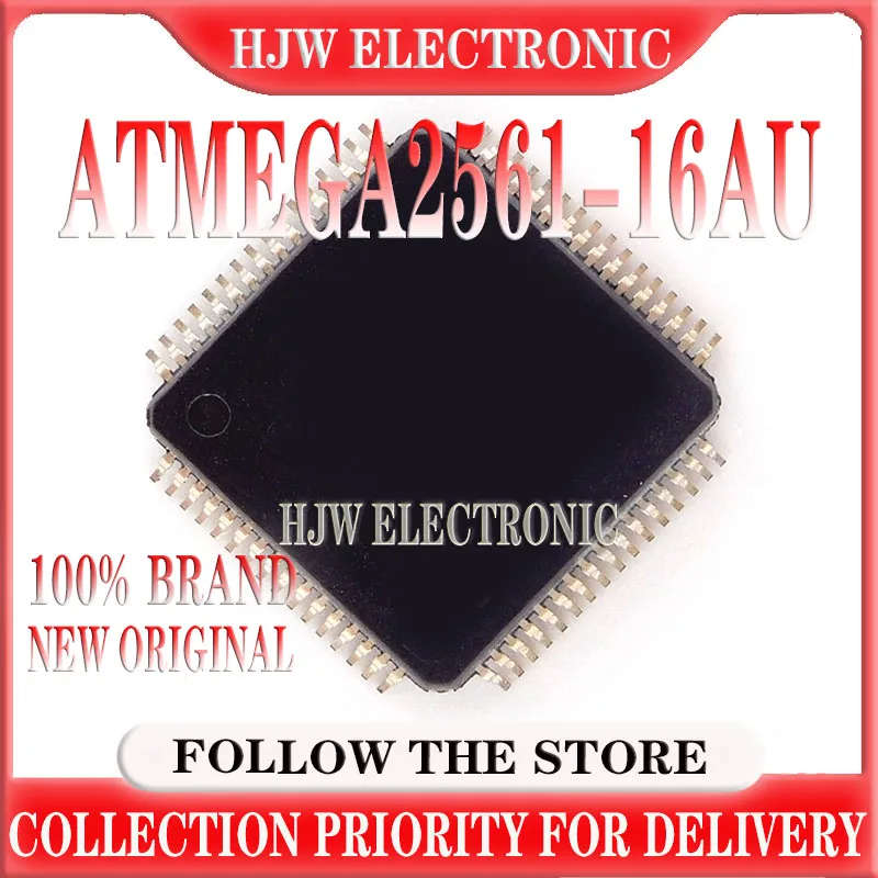 

10-100pcs/lot 100%NEW ATMEGA2561-16AU ATMEGA2561-16AUR ATMEGA2561 QFP-64 In Stock