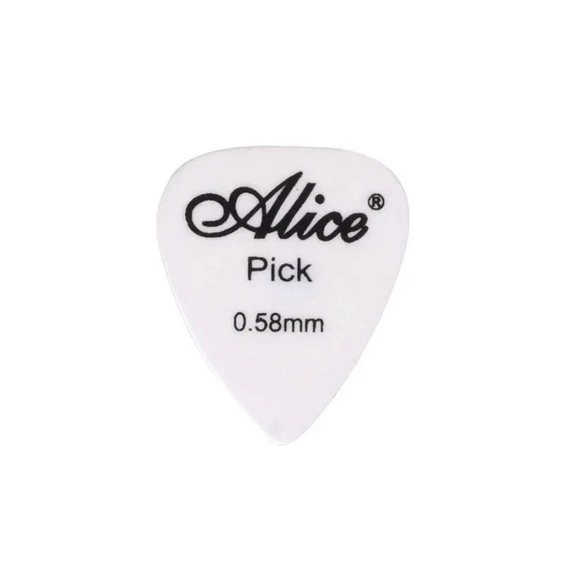 100pcs Guitar Pick Acoustic Music Picks Plectrum 0.58/0.71/0.81/0.96/1.20/1.50mm Thickness Guitar Accessories