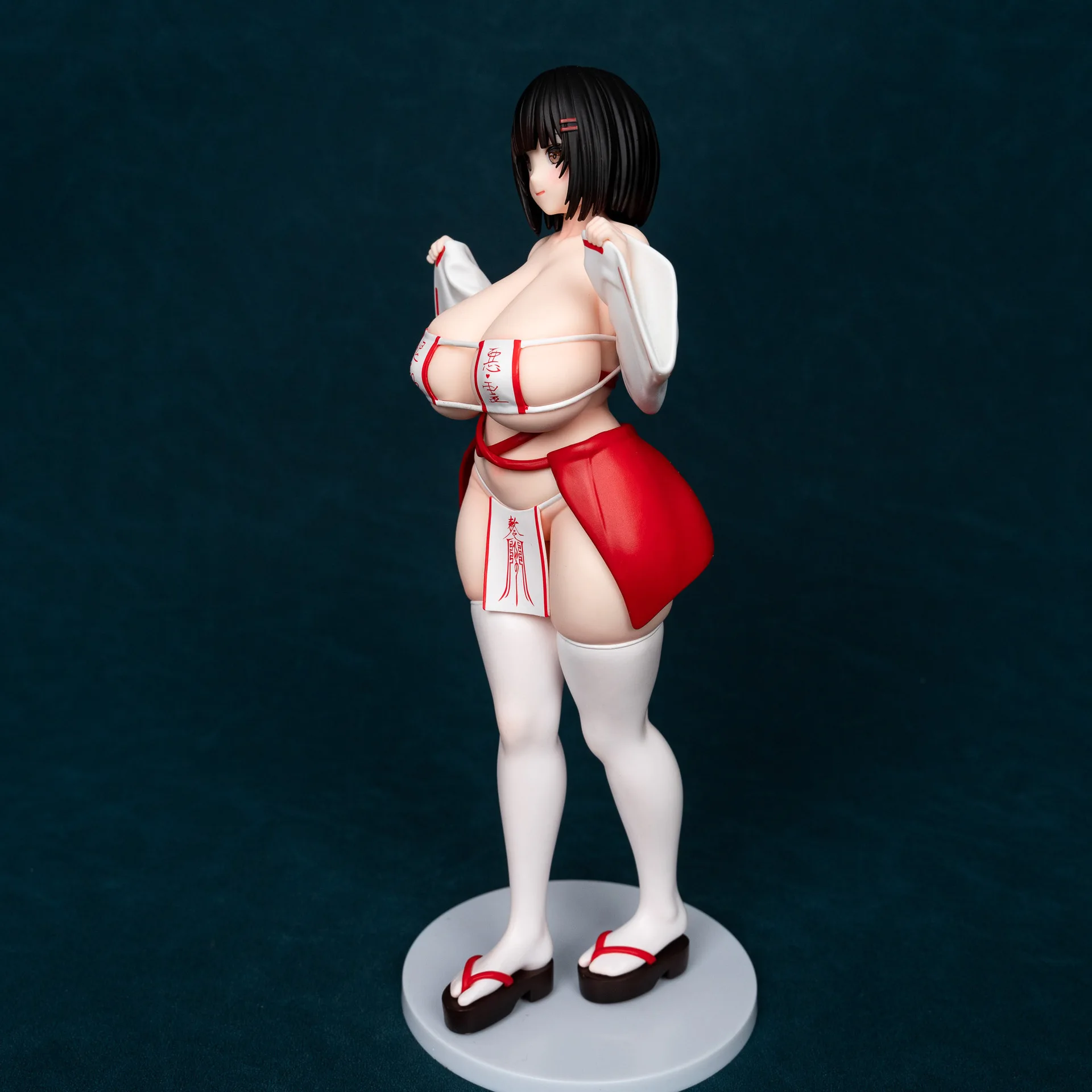 27cm bruxa gorda freira santuário donzela do paraíso menina figura dura pvc anime ação brinquedo jogo estátua adulto coleção modelo boneca presente