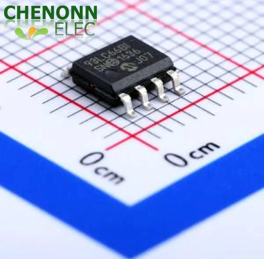 50PCS/LOT 93LC66BT-I/SN (EEPROM)