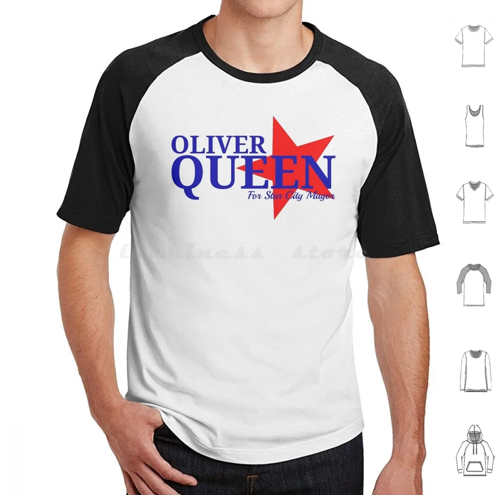 Oliver Queen For Star City Mayor-Patriotic Colors Design T Shirt Men Women Kids 6xl Arrow Oliver Queen Green Arrow Stephen