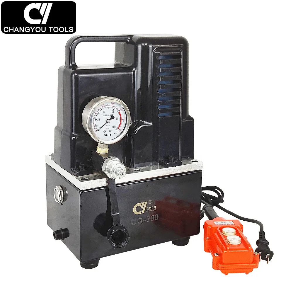 QQ-700 700 Bar Electric Powered Hydraulic pump Portable Pumps