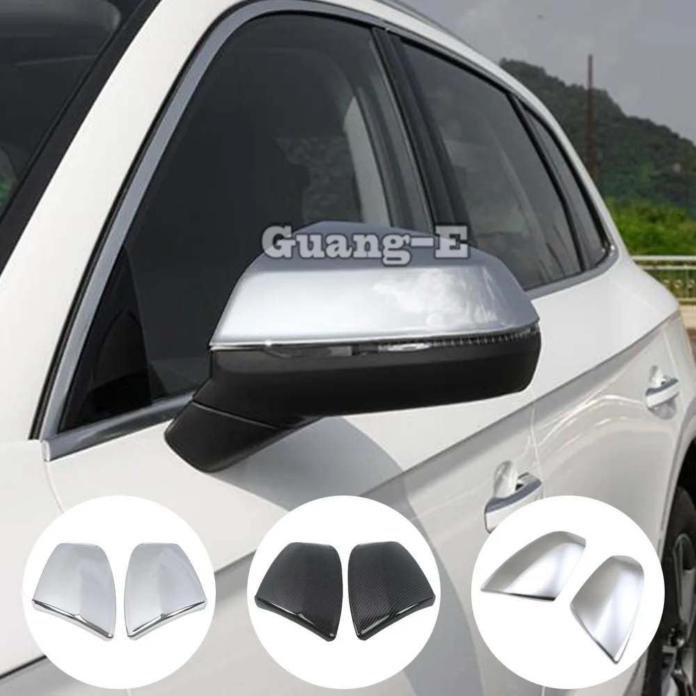 

ABS Decoration Car Sticks Rear View Eyebrow Side Glass Mirror Cover Trim Frame For Audi Q5 Q5L 2018 2019 2020 2021 2022 2023