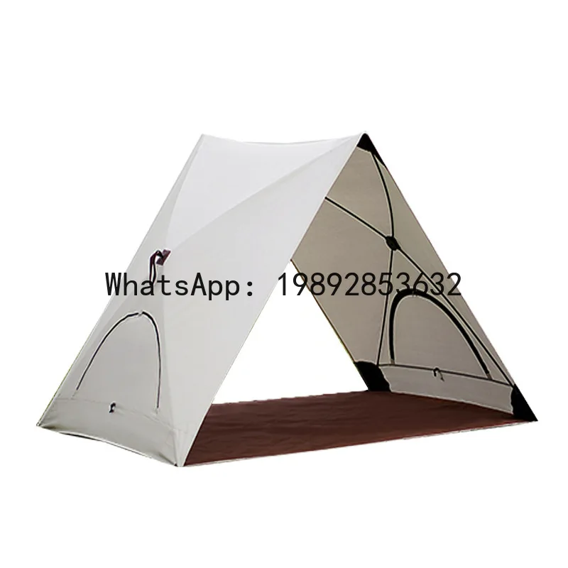 ZF seaside beach park quick open tent outdoor portable folding camping tent equipment full set of sunshade and rainproof