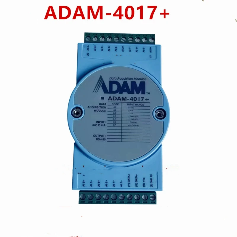 

ADAM-4017+8-channel Analog Input Acquisition Module Modbus ADAM-4017+- F