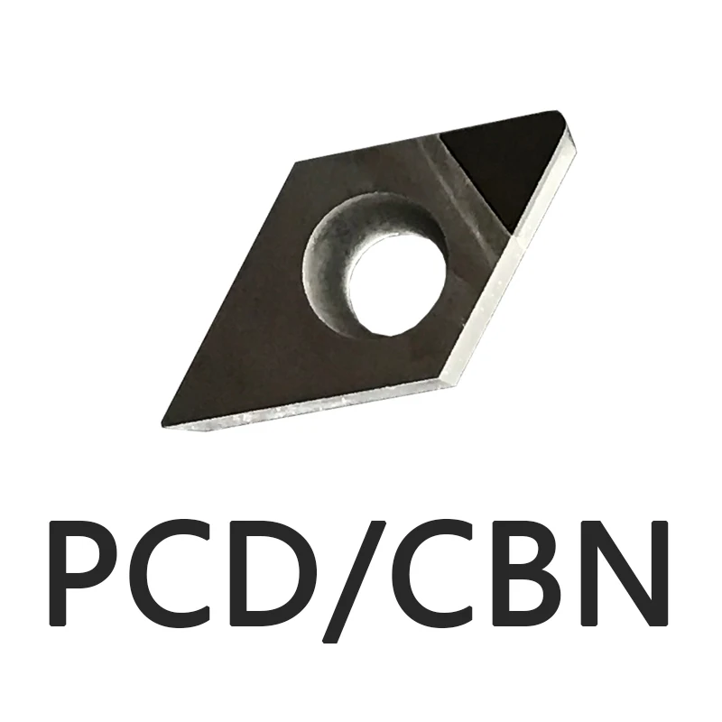 PCD Inserts CBN Inserts DCMT070202 DCMT070204 DCMT070208 DCGT11T302 DCGT11T304 DCGT11T308  Suitable For Lathe Tools For Turning