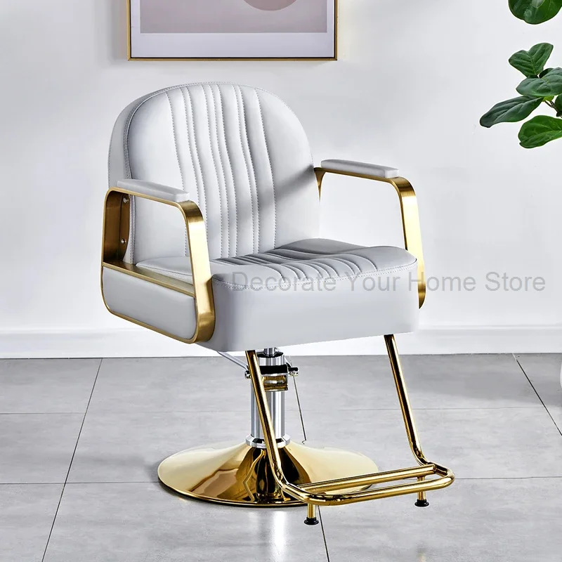 

Manicure Cosmetic Barber Chairs Aesthetic Beauty Facial Esthetician Barber Chairs Swivel Silla De Barbero Salon Equipment