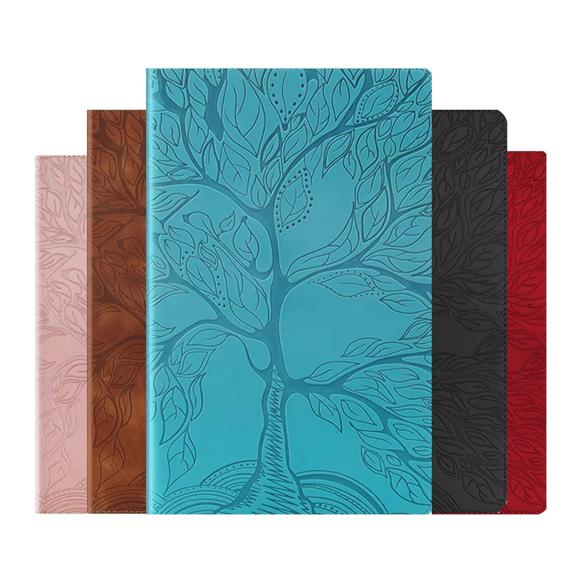 For Samsung Galaxy Tab A T510 T515 10.1 2019 Embosssed Life Tree PU Leather Tablet Cover For Galaxy Tab t510 t515 2019 Case