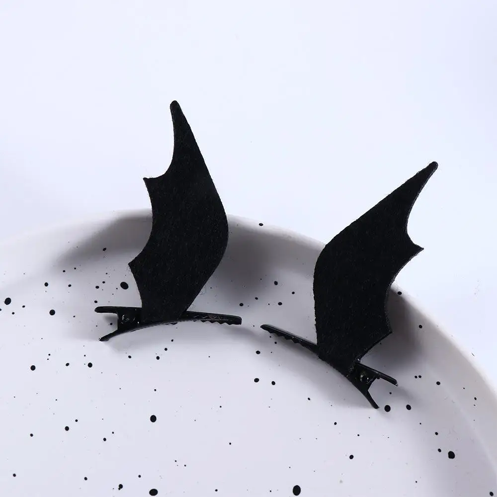 Devil Small Little Cosplay Women Dress-up Gift Festival Baby Bat Wings Hair Accessories Hairpins Hair Clips