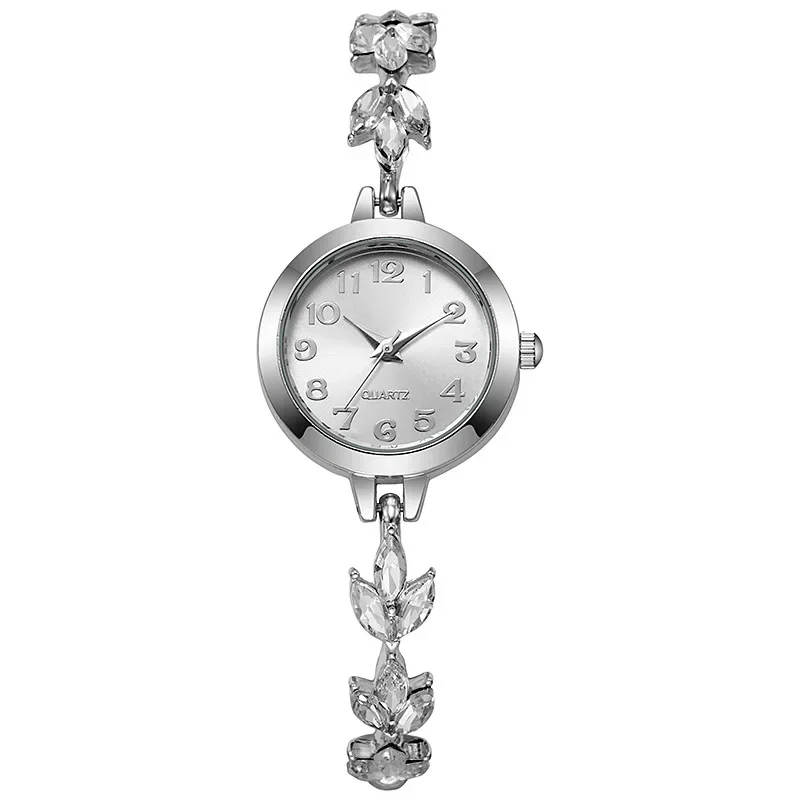 Elegante vrouwen horloges luxe strass armband armband quartz horloge reloj mujer meisjes klok cadeau (zonder doos)