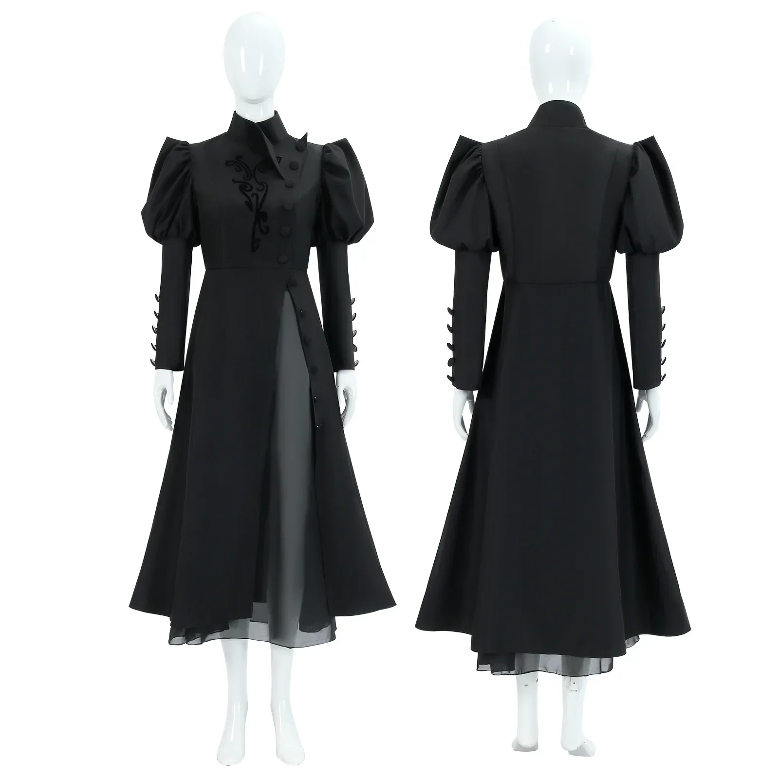 Gotic Movie Wicked Cosplay Witches Costumes Glinda Elphaba Cosplay Costume Party Role-playing Pink Suit Black Dress Robe Hat