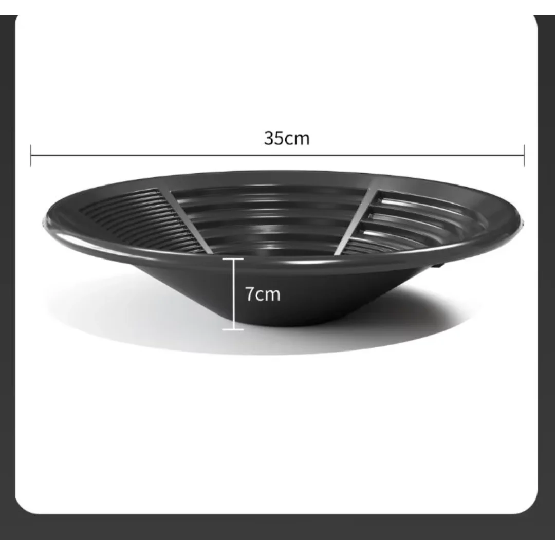 1/3/5Pcs Wash Gold Panning Equipment Gold Pan With Riffle Design Prospecting Tool For Gold Mining Metal Detect Efficient