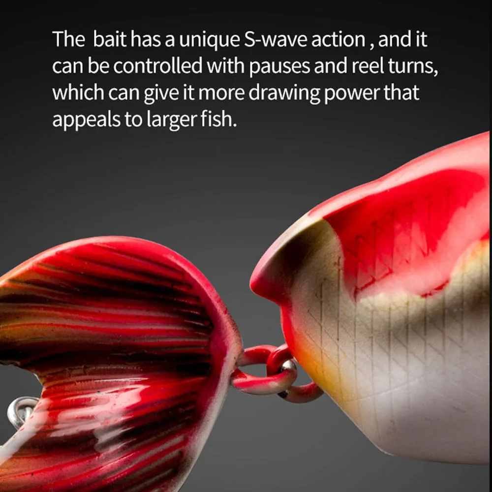 Goldfish Crankbait – Señuelo flotante para lubina y perca - imagen 5