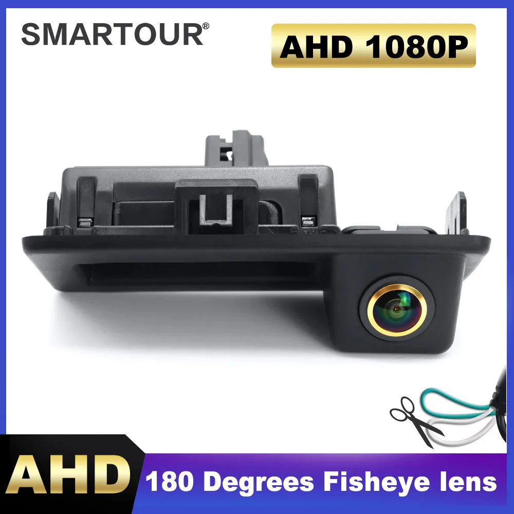 SMARTOUR HD AHD 1080P Rear View Camera For Audi A5 Q5 A3 8V Q7 A6 A4 A4L S4 RS4 B9 C-TREK Atlas Skoda Superb A7 Car Reversing