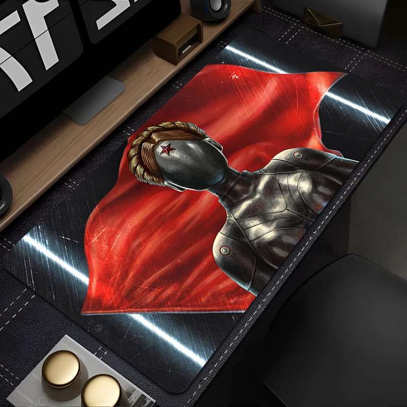 Mouse Pad big Atomic Heart Computer Office Game Table Mats Rubber Anti-slip Gaming Keyboard coaster Long Desk Pads game Mousepad