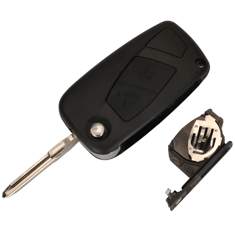 Jingyuqin New 2/3 BTN Flip Folding Remote Car Key Shell Case For Fiat Iveco Daily MK4 2006 2007 2008 2009 2010 2011 GT10 Blade