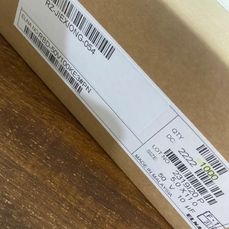 10 قطعة/50 قطعة اليابان ELNA 10 فائق التوهج/50 فولت (K) CE-BP غير القطبية 5*11 مللي متر 50V10uF RBD 85C الألومنيوم مُكثَّف كهربائيًا #2