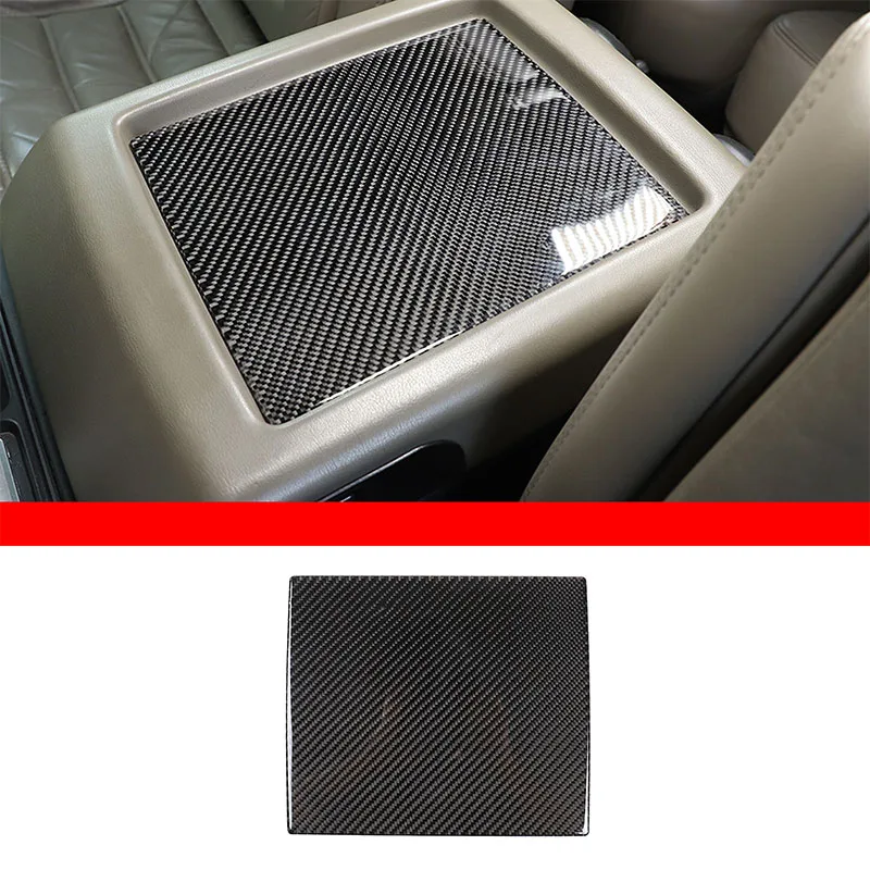 For Hummer H2 2003-2007 soft carbon fiber car styling car center console armrest box slot pad sticker car interior accessories