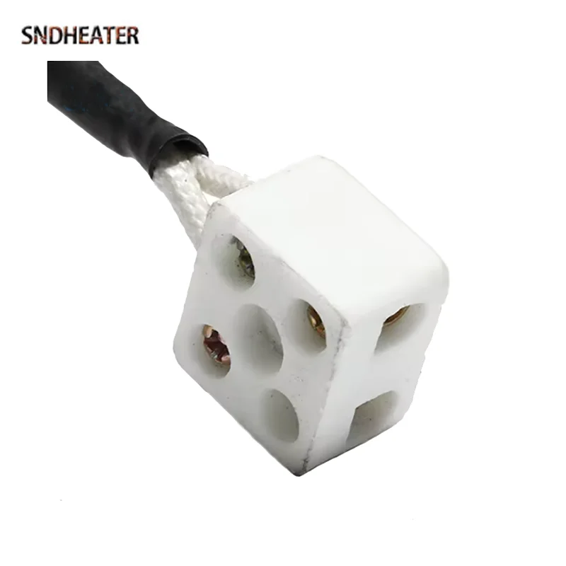 SNDHEATER ID40 Керамический ленточный нагреватель Катушка 220 В 380 В Электрический герметичный нагревательный элемент 30/35/40/50/60/MM 300 Вт/400 Вт/450 Вт с вилкой